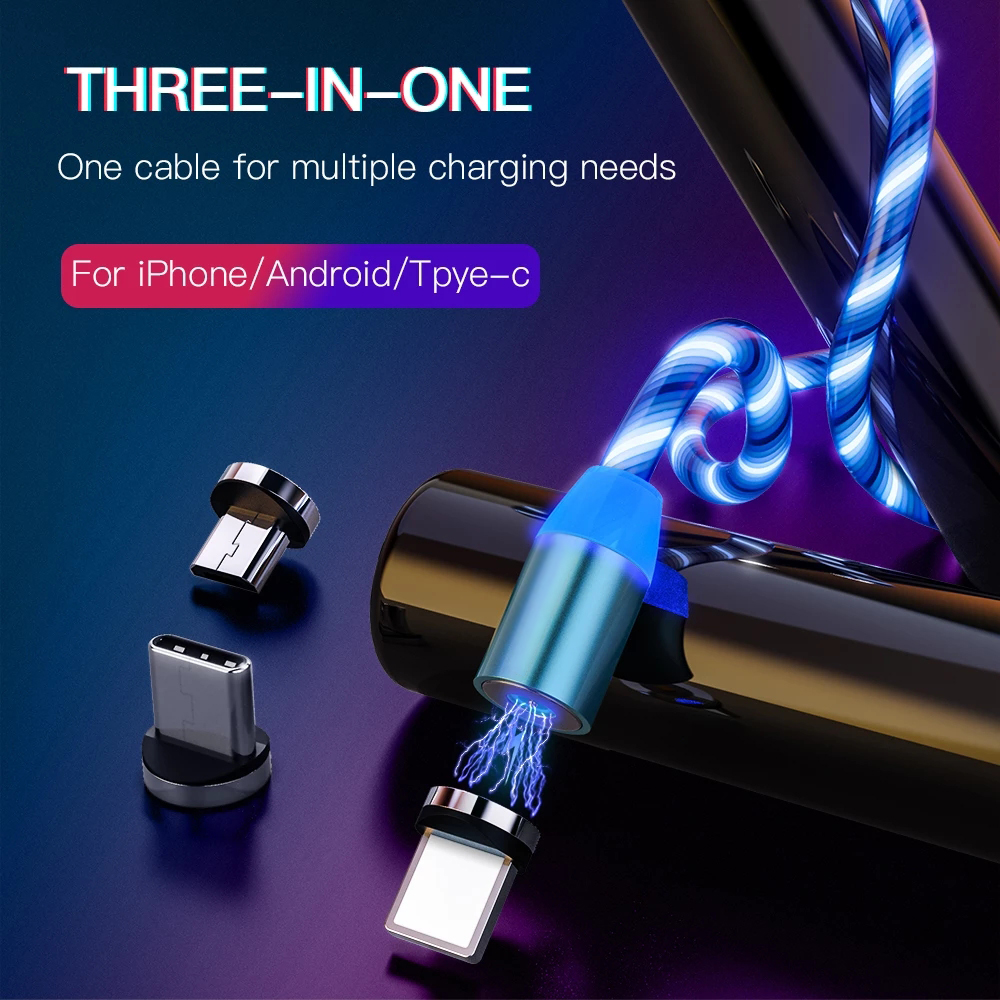 Technical Reply. 3 in 1 Multi Charging Cable LED Flowing Light Up ...
