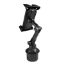 Picture of Car Cup Slot Tablet Stand Holder 360 Adjustable Handle Tilt Bar Flexible Phone Mount Bracket