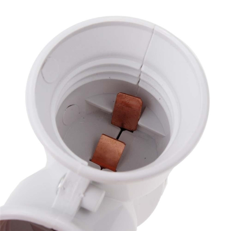 Technical Reply. E27 LED Base Light Lamp Bulb Socket E27 to 2-E27 ...