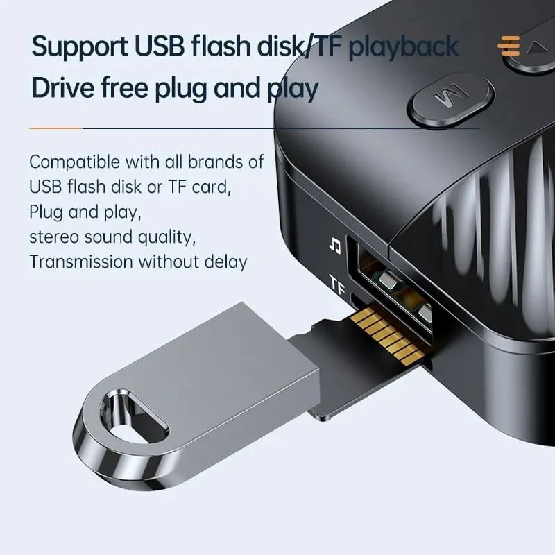 Technical Reply. BT 5.3 Audio Receiver Transmitter RCA/AUX/TF Card/U ...