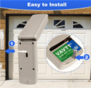 Picture of Garage Door Opener Keypad Compatible with Lift Master 877MAX for Chamberlain Lift Master Craftsman Garage Door Openers Since 1993，Keyless Entry, Security +2.0 Garage Keypad, 315/390 MHz