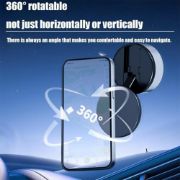 Picture of Magnetic Suction Vacuum Cup Mobile Phone Holder Car 360 Rotation Foldable Cell Stand For Magsafe