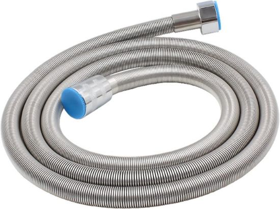 Picture of Hose Stainless Steel Spring Hose, Encrypted Telescopic Bath Tube,2M Spring Tube