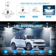 Picture of 28W Fan Shape LED Bulb E27 LED Lamp Foldable 220V 110V Light Bulbs For Home Living Room Warehouse Garage Ceiling Light
