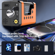 Picture of 59200mWh Car Jump Starters with Air Compressor, Portable Car Battery Booster, Clean Vacuum Cleaner, 12V Lithium Ion Battery Charger, 150PSI Tire Inflator