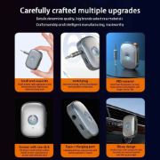 Picture of Hands Free AUX Car Bluetooth Receiver Portable Mini BT 5.3 Receiver Car Audio Adapter