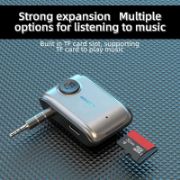Picture of Hands Free AUX Car Bluetooth Receiver Portable Mini BT 5.3 Receiver Car Audio Adapter