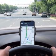 Picture of Universal Car Air Vent Phone Mount Long Arm Strong Suction Solid Durable Universal Cell Phone Holder for Car