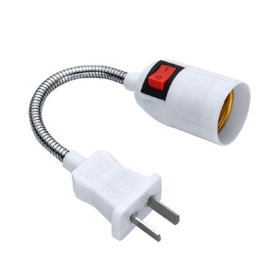 Picture of E27 Threaded Light Socket Adapter Bulb Camera Accessories Socket For Home