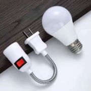 Picture of E27 Threaded Light Socket Adapter Bulb Camera Accessories Socket For Home