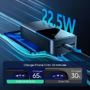 Picture of JOYROOM 22.5W Power Bank 30000mAh, Li-polymer battery capacity: 30000mAh 3.7V (111Wh)