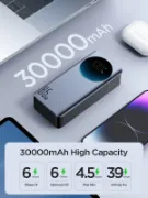Picture of JOYROOM JR-PBF05 65W Power Bank 30000mAh, Bidirectional USB-C Fast Charging