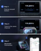 Picture of JOYROOM JR-CCB01 48W Dual-Mic Car Wireless FM Transmitter