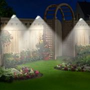 Picture of Solar Street Light, Solar Street Lights Outdoor Solar Lamp with 3 Light Mode Waterproof Motion Sensor Security Lighting for Garden Patio Path Yard