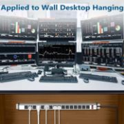 Picture of 16 Outlets Heavy Duty UL Listed Metal Socket Power Strip, 3-Foot Long Extension Cord with Circuit Breaker.