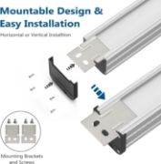 Picture of 16 Outlets Heavy Duty UL Listed Metal Socket Power Strip, 3-Foot Long Extension Cord with Circuit Breaker.