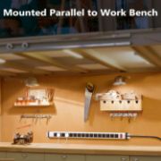 Picture of 16 Outlets Heavy Duty UL Listed Metal Socket Power Strip, 3-Foot Long Extension Cord with Circuit Breaker.