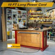 Picture of  24 Outlet Long Power Strip, Heavy Duty Metal Socket Power Strip, Aluminum with 3-Foot Extension Power Cord, UL Certified