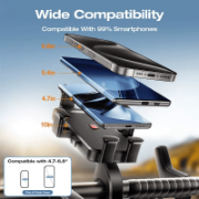 Picture of JOYROOM JR-OK7 Bike Handlebar Phone Holder Shockproof Bicycle Cellphone Bracket - 4.7"-6.8"