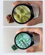 Picture of 3R-MJL03 Portable LED Microscope, Magic Magnifying Loupe with R/Image Storage, 7x, 11x, and 15x Zoom, Equipped with 2.1-inch LCD, Compact Design, Exclusive Case Included, Parts, Metal, Circuit