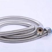 Picture of 2m Shower Head Hose Tube Anti Burst Twisting Pipes Stainless Steel Flexible Plumbing Bath Faucet Bathroom Accessories