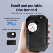 Picture of Portable Tire Inflator for Cars, Bikes, E-Bikes, Compact Air Pump with High-Precision Pressure Gauge, Fast Inflation Motor, Car Emergency Accessories