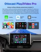 Picture of OTTOCAST Android 12 Play2 Video Pro Car play Ai Box Wireless Android Auto Adapter Built in You tube Netflix