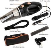 Picture of  Car Vacuum Cleaner - Portable Handheld Mini Vacuum Cleaner, 16ft Cord, Bag, & Attachments