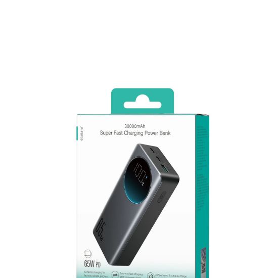 Picture of JOYROOM JR-PBF05 65W Power Bank 30000mAh, Bidirectional USB-C Fast Charging