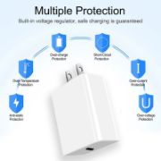 Picture of ETL FCC Certified US USBC Power Adapter PD 20W USB Type C Fast Charging Charger