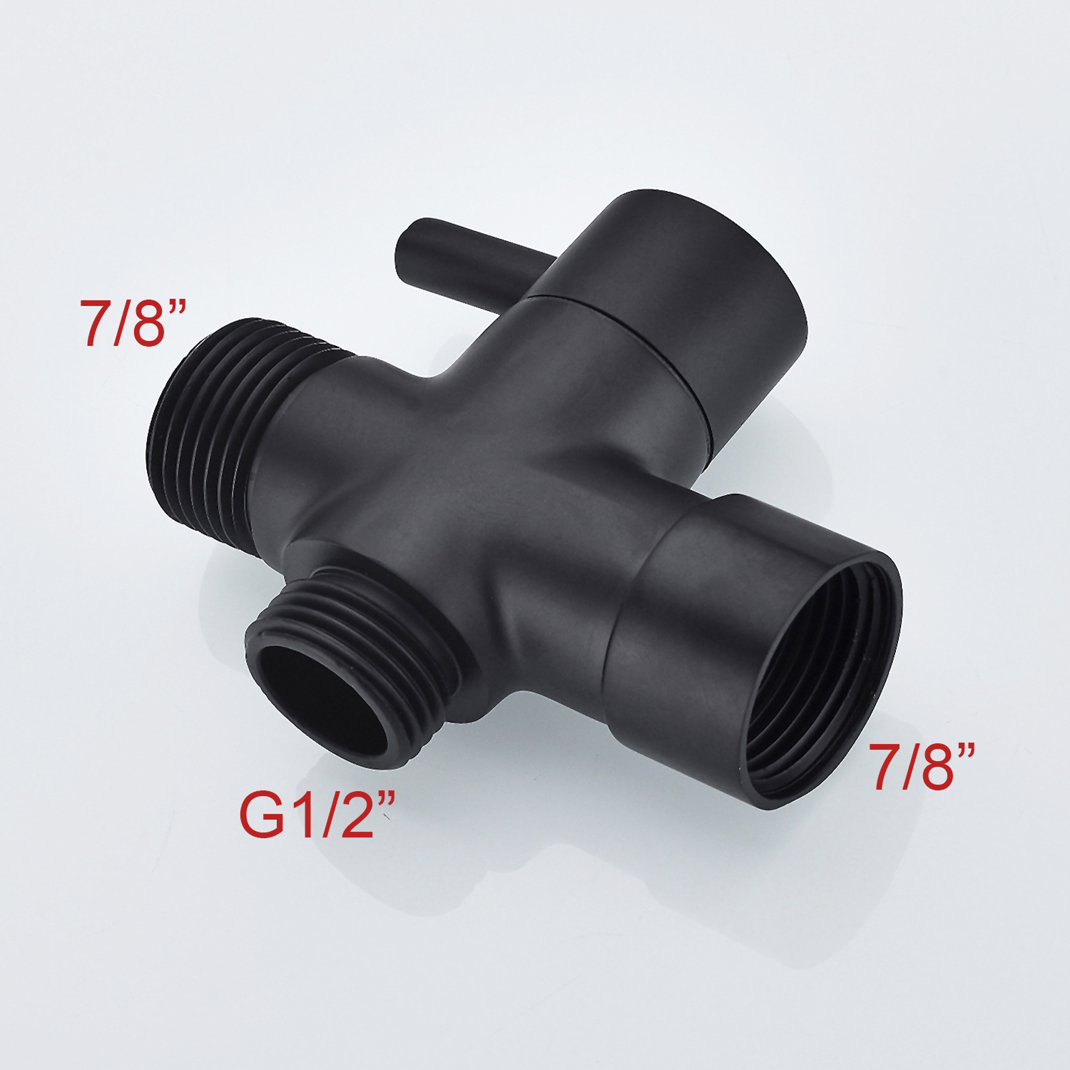 T -Valve G-7/8"-BLACK