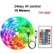Picture of RGB Led Strip Lights 10m/32ft, 30m/100ft Led Room Light with APP/IR Control Flexible Ribbon Luces Led Tape for Room Bedroom Decoration