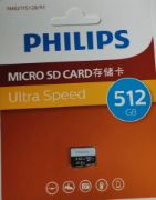 Picture of Philips 100Mb/s Micro SD Cards 32GB, 64GB, 128GB, 266GB, 512GB UHS A1 V30 U3 Ultra Speed