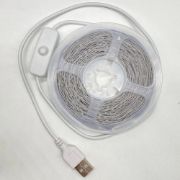 Picture of USB Pure white or Warm LED color LED light strip, safety voltage 5V, LED light strip, LED light strip with switch