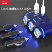 Picture of Quick Charge Car Charger High Quality Dual USB Car Cigarette Lighter Socket Splitter Adapter