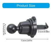Picture of 17mm Ball Head Suction Cup Base for Car Dashboard Cell Phone Holder Universal Car Windshield Mobile Phone Mount Accessories