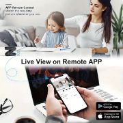 Picture of WiFi Smart Clock Camera: Full Color Night Vision, Motion Detection, 1080P Security Camera with Long Battery Life