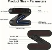 Picture of WiFi Smart Clock Camera: Full Color Night Vision, Motion Detection, 1080P Security Camera with Long Battery Life