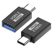 Picture of USB-C to USB-A 3.2 Adapter 10Gbps Female to USB A Male Adapter Cable, USB C to USB A Adapter 