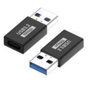 Picture of USB-C to USB-A 3.2 Adapter 10Gbps Female to USB A Male Adapter Cable, USB C to USB A Adapter 