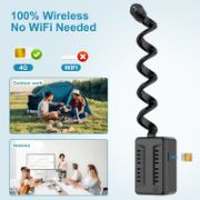 Picture of X7-Wifi or 4G Regular Lens with Metal Hose 2.4GHz, Mini Network Camera, Built-in 2000mAh li-ion battery