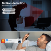 Picture of X7-Wifi or 4G Regular Lens with Metal Hose 2.4GHz, Mini Network Camera, Built-in 2000mAh li-ion battery