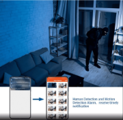 Picture of X7-Wifi or 4G Regular Lens with Metal Hose 2.4GHz, Mini Network Camera, Built-in 2000mAh li-ion battery