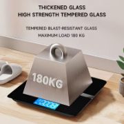 Picture of Digital Body Weight 180kg/396lb Bathroom Scale with Step-On Technology
