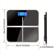 Picture of Digital Body Weight 180kg/396lb Bathroom Scale with Step-On Technology