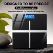 Picture of Digital Body Weight 180kg/396lb Bathroom Scale with Step-On Technology