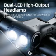 Picture of High-intensity Road and Mountain bike lights, night riding lights, super loud bell