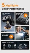 Picture of High-intensity Road and Mountain bike lights, night riding lights, super loud bell
