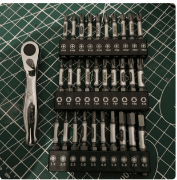 Picture of Japanese-style hex bit, premium high-hardness electric cross screwdriver bit, ratchet screwdriver head