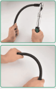 Picture of Wrench soft connecting rod long connector universal flexible shaft conversion head sleeve 1/2 large flying elastic